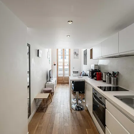 Bright Duplex-cannes Centre -mobility Lease Lägenhet